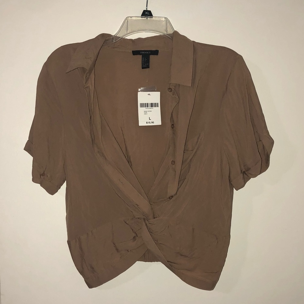 Forever 21 Crop-Top Size Large